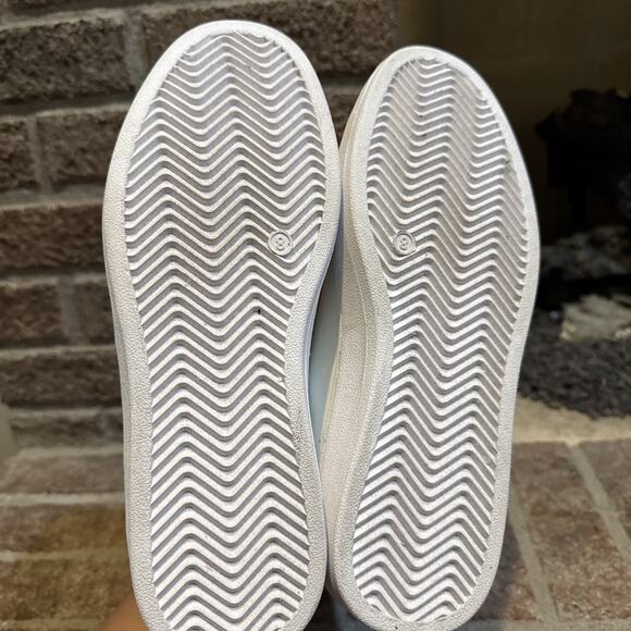 Vintage Havana Silver Glitter Star Ladies Shoes Size 8 - Picture 14 of 16